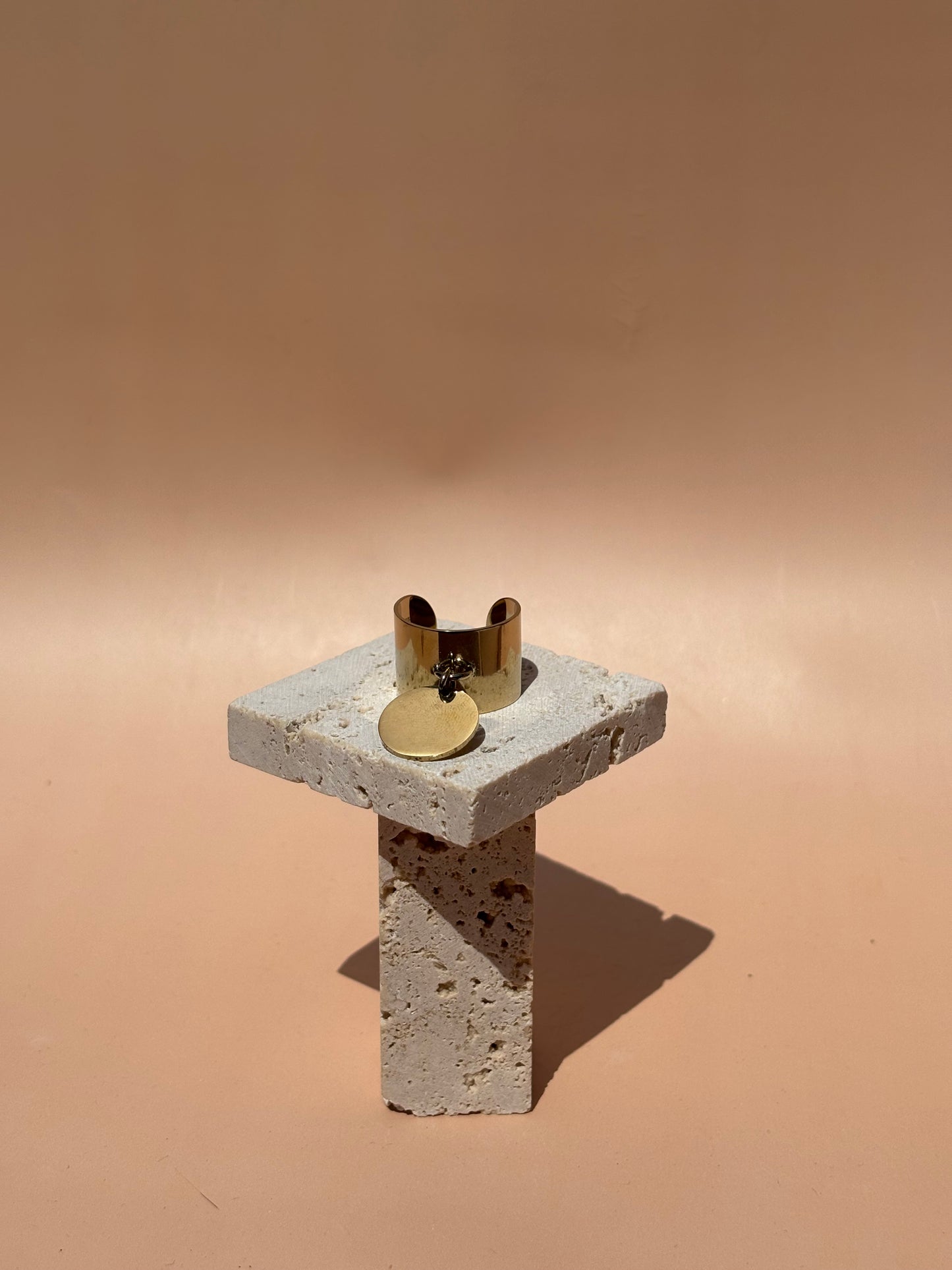 Bague Luna doré