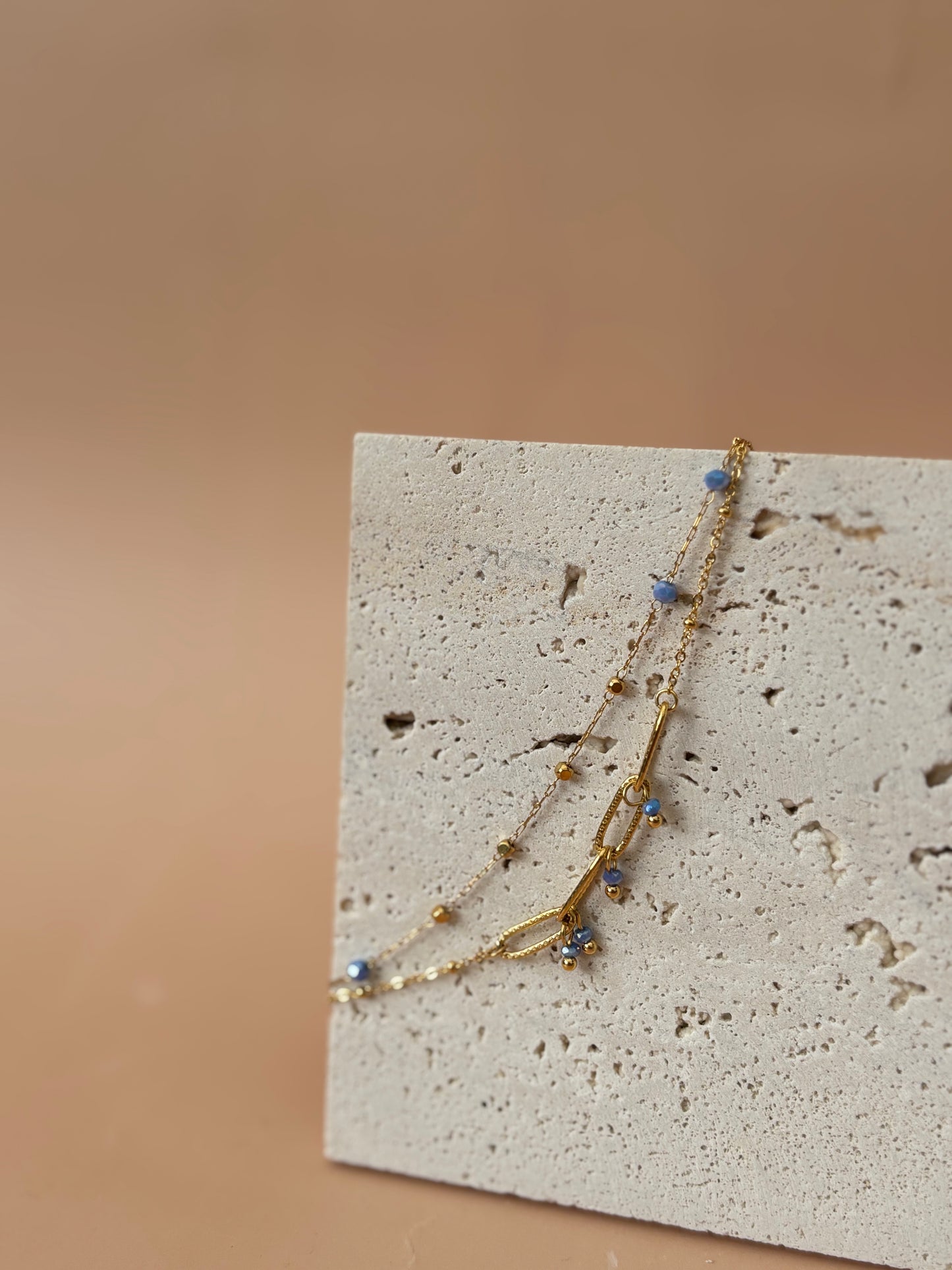 Chaîne de Cheville Azurée