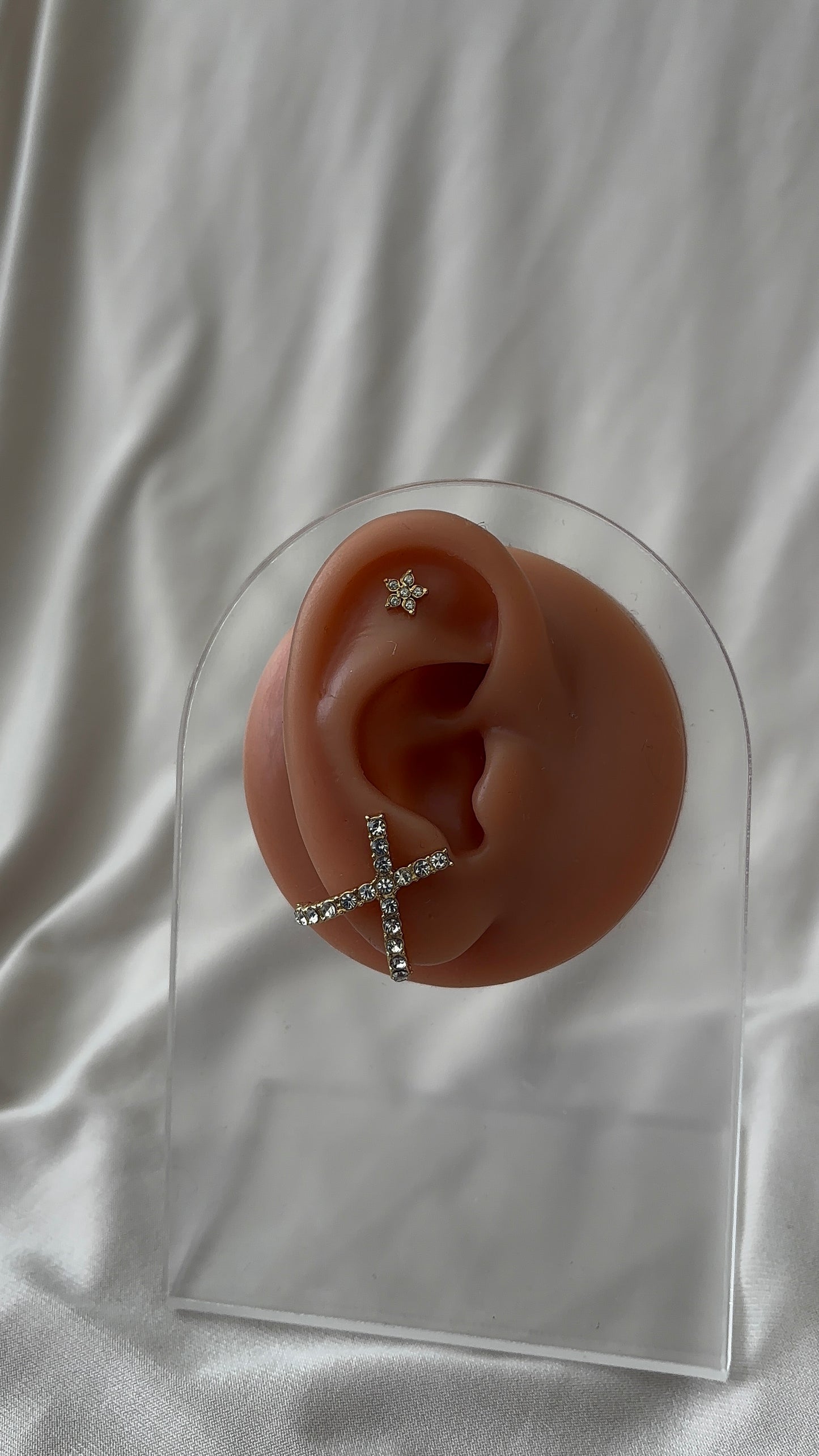 Piercing Fleur Doré