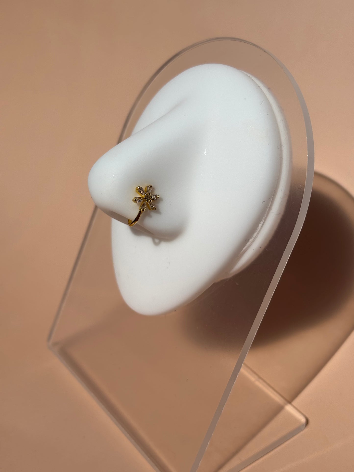 Faux Piercing Nez Flora