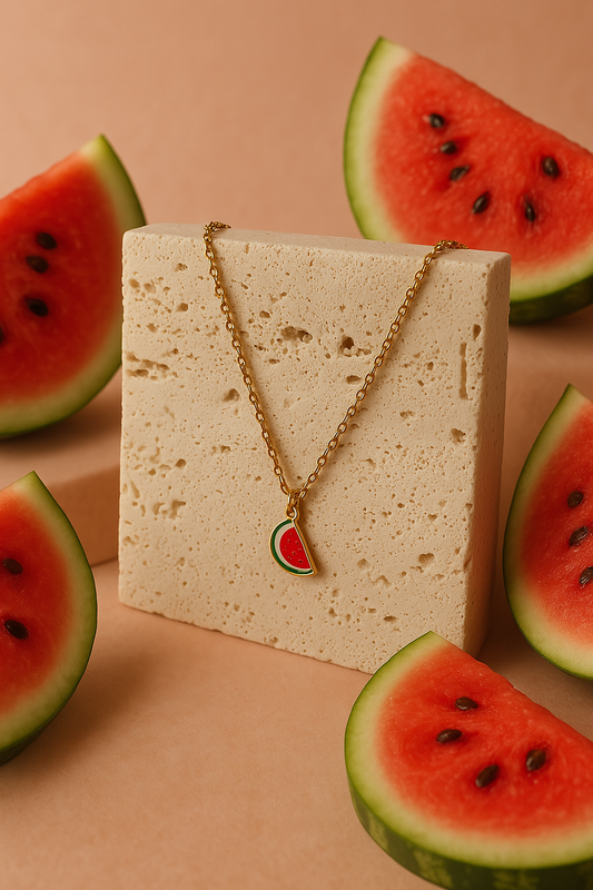 Collier Pastèque
