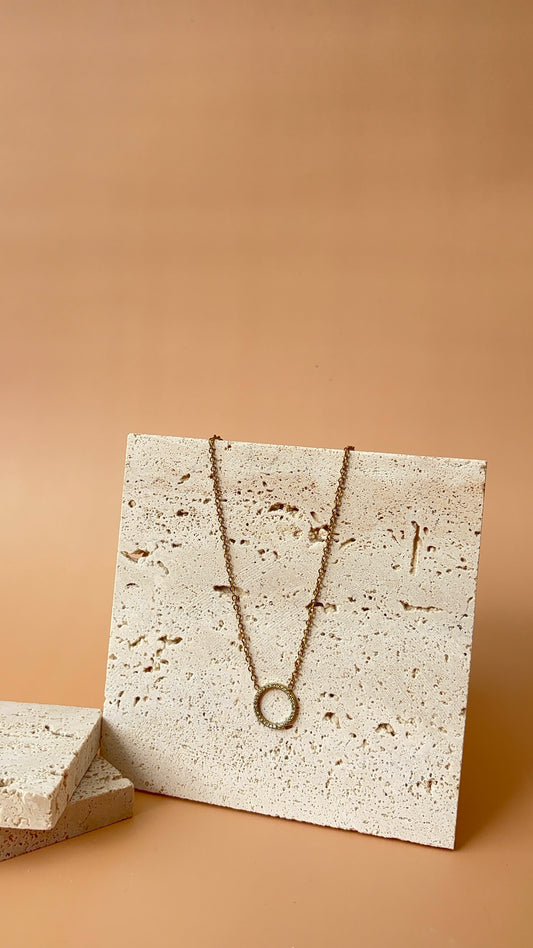 Collier Halo Doré