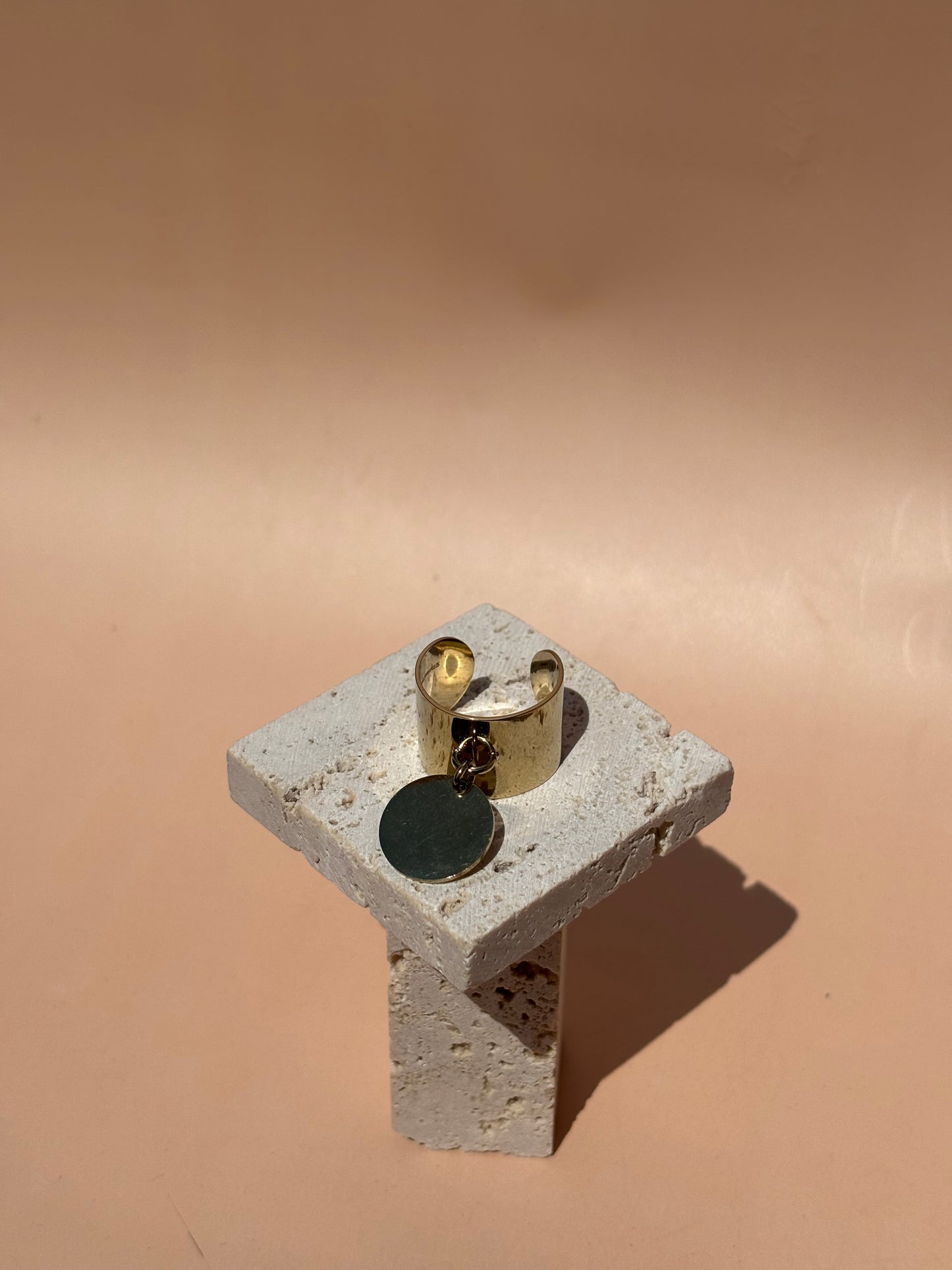 Bague Luna doré