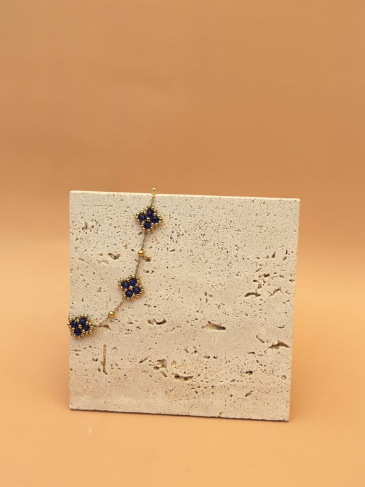 Bracelet Fleuréa bleu