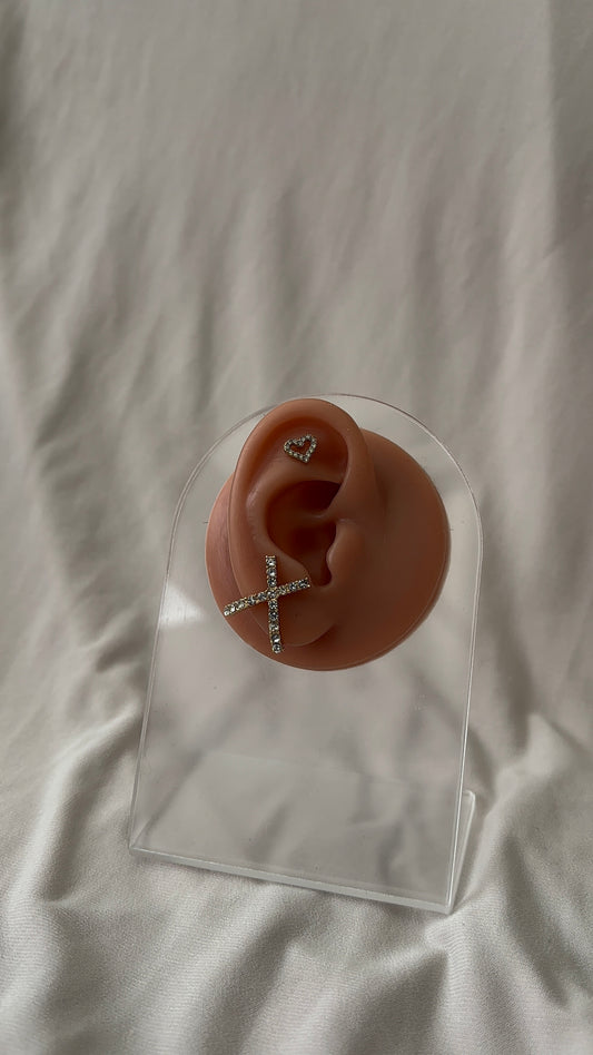 Piercing Cœur Doré