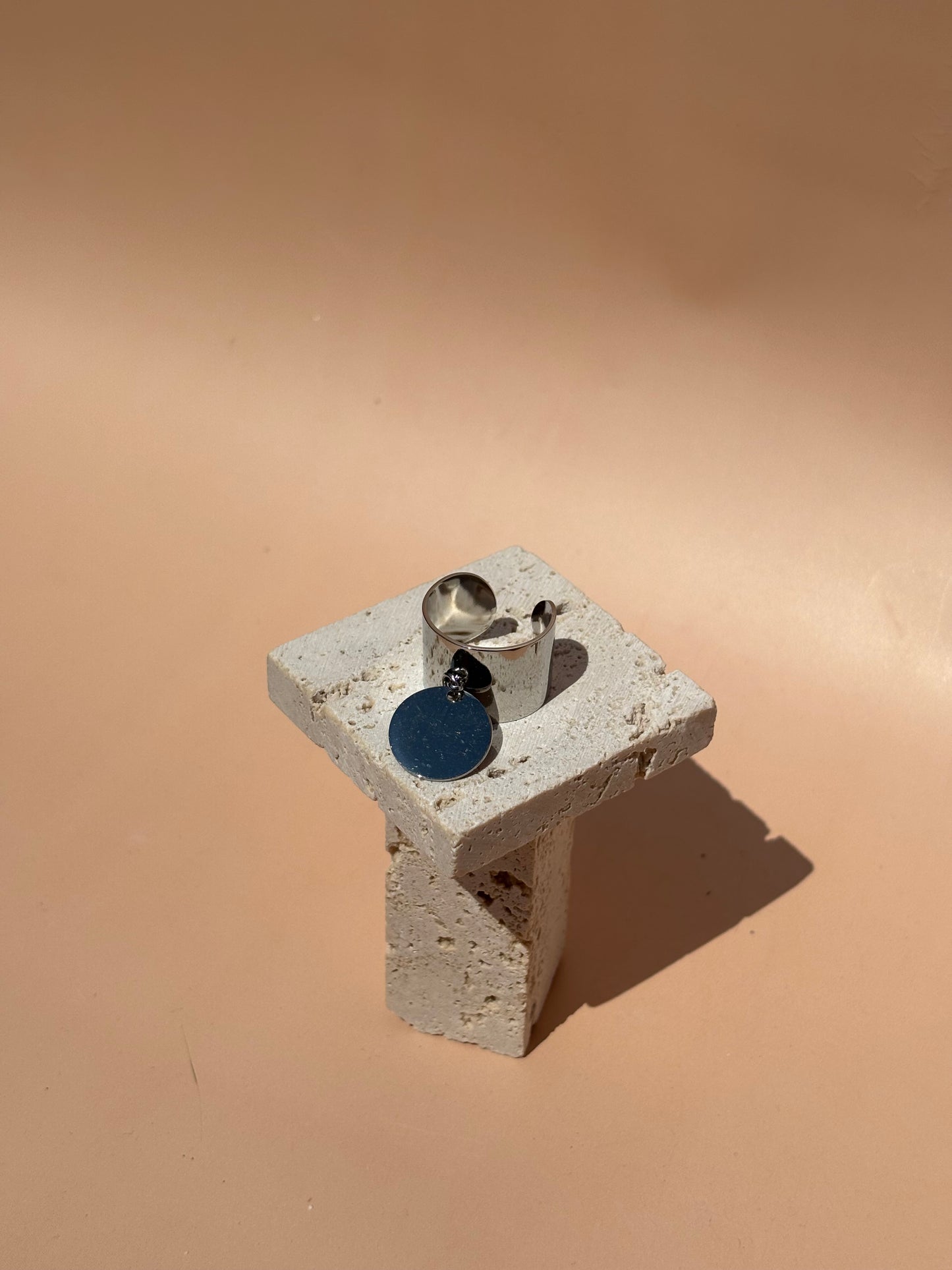Bague Luna argenté