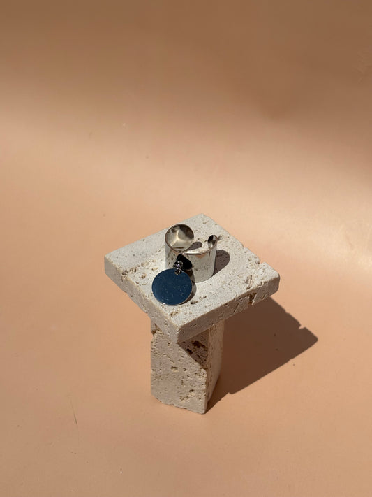 Bague Luna argenté