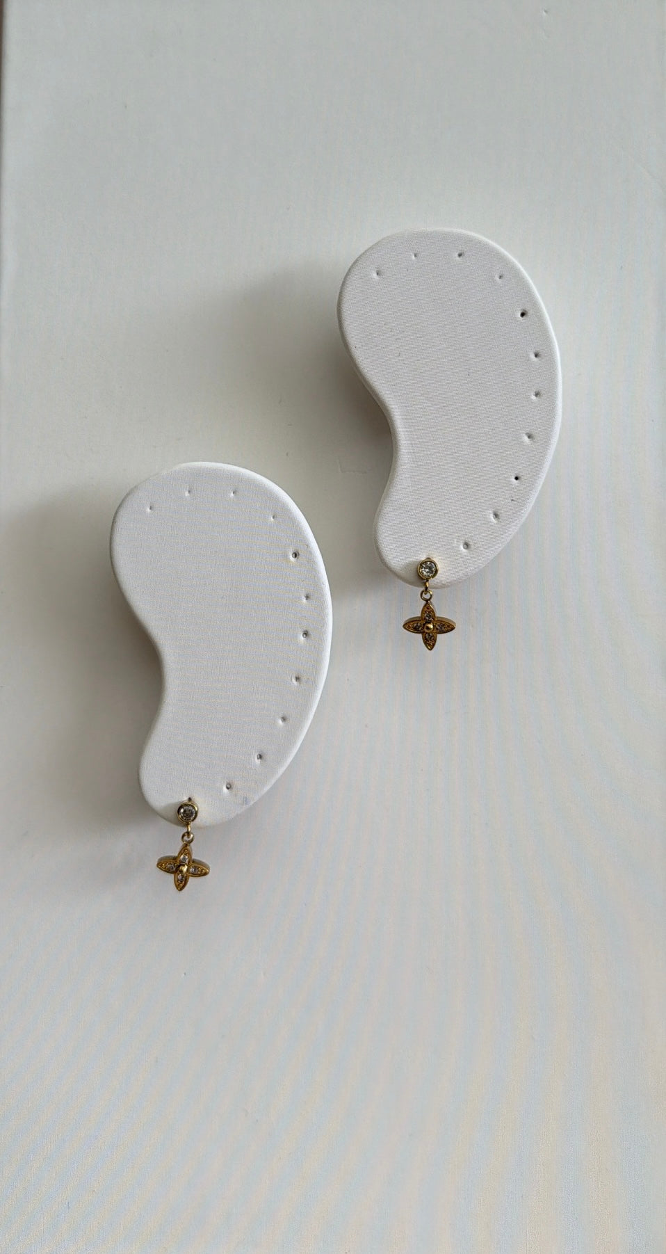 Boucle d’oreille Trèfle Lumière